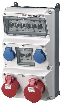 Mennekes Steckdosen-Kombination 930009 AMAXX 2xCEE16A/32A 5P 2xSchuko Mennekes Steckdosen-Kombination 930009 AMAXX 2xCEE16A/32A 5P 2xSchuko von Mennekes Elektrotechnik