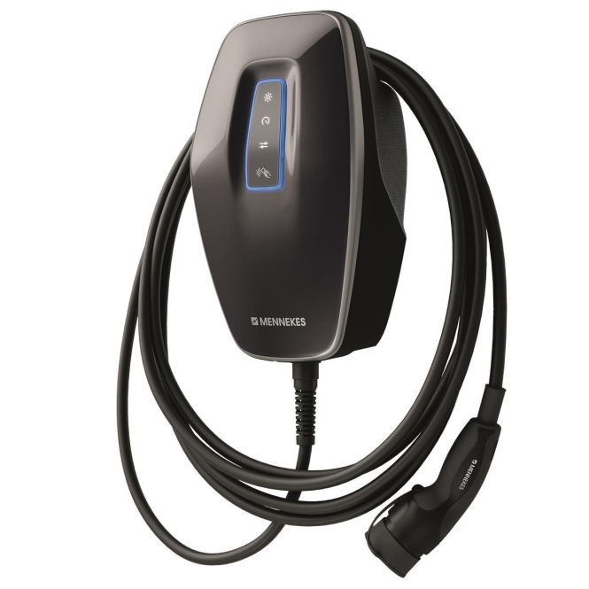Mennekes Wallbox AMTRON 4You 710 11KW,7,5mLadekabel,Schwarz 1347011205BK Mennekes Wallbox AMTRON 4You 710 11KW,7,5mLadekabel,Schwarz 1347011205BK von Mennekes Elektrotechnik