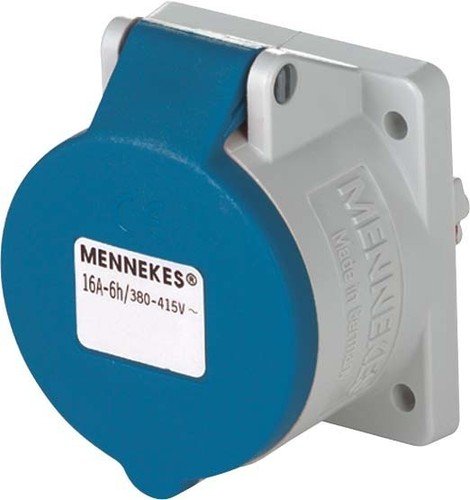 16A4P 9H230V Anbaudose TwinCONTACT IP44 MENNEKES 1673 von Mennekes