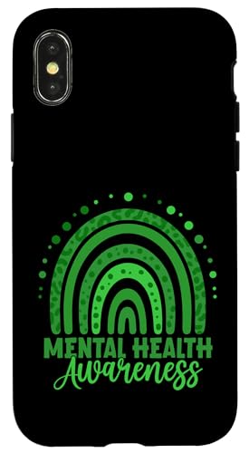 Bewusstsein für psychische Gesundheit Hülle für iPhone X/XS Bewusstsein für psychische Gesundheit Hülle für iPhone X/XS von Mental Health Awareness Ribbon & Items Gifts DMTRY