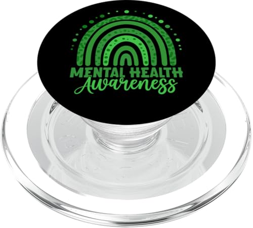 Bewusstsein für psychische Gesundheit PopSockets PopGrip für MagSafe von Mental Health Awareness Ribbon & Items Gifts DMTRY