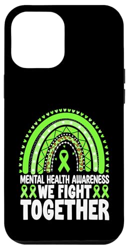 Bewusstsein für psychische Gesundheit Wir kämpfen zusammen Hülle für iPhone 12 Pro Max Bewusstsein für psychische Gesundheit Wir kämpfen zusammen Hülle für iPhone 12 Pro Max von Mental Health Awareness Ribbon & Items Gifts DMTRY