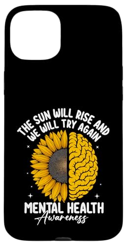 Die Sonne wird aufgehen und wir werden es erneut versuchen Psychische Gesundheit Hülle für iPhone 15 Plus Die Sonne wird aufgehen und wir werden es erneut versuchen Psychische Gesundheit Hülle für iPhone 15 Plus von Mental Health Awareness Ribbon & Items Gifts DMTRY
