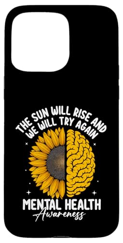 Die Sonne wird aufgehen und wir werden es erneut versuchen Psychische Gesundheit Hülle für iPhone 15 Pro Max Die Sonne wird aufgehen und wir werden es erneut versuchen Psychische Gesundheit Hülle für iPhone 15 Pro Max von Mental Health Awareness Ribbon & Items Gifts DMTRY
