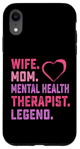 Ehefrau Mutter Psychische Gesundheit Therapeutin Legende Hülle für iPhone XR Ehefrau Mutter Psychische Gesundheit Therapeutin Legende Hülle für iPhone XR von Mental Health Awareness Ribbon & Items Gifts DMTRY