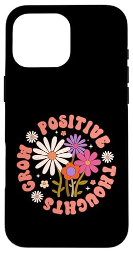 Entwickle positive Gedanken Hülle für iPhone 16 Pro Max Entwickle positive Gedanken Hülle für iPhone 16 Pro Max von Mental Health Awareness Ribbon & Items Gifts DMTRY
