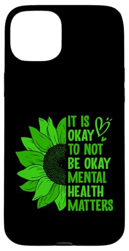 Es ist okay, nicht in Ordnung zu sein Hülle für iPhone 15 Plus Es ist okay, nicht in Ordnung zu sein Hülle für iPhone 15 Plus von Mental Health Awareness Ribbon & Items Gifts DMTRY