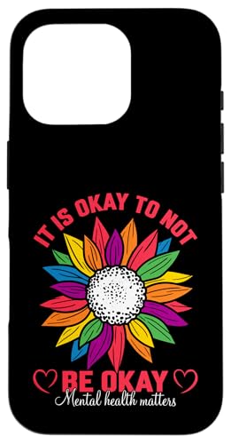 Es ist okay, nicht okay zu sein Psychische Gesundheit ist wichtig Hülle für iPhone 16 Pro Es ist okay, nicht okay zu sein Psychische Gesundheit ist wichtig Hülle für iPhone 16 Pro von Mental Health Awareness Ribbon & Items Gifts DMTRY
