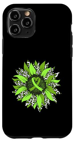 Grünes Band Sonnenblume Hülle für iPhone 11 Pro Grünes Band Sonnenblume Hülle für iPhone 11 Pro von Mental Health Awareness Ribbon & Items Gifts DMTRY