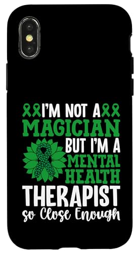I'm Not A Magician But I'm A Mental Health Therapist So Close Hülle für iPhone X/XS I'm Not A Magician But I'm A Mental Health Therapist So Close Hülle für iPhone X/XS von Mental Health Awareness Ribbon & Items Gifts DMTRY