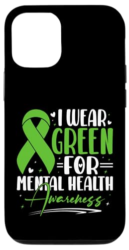 Ich trage Grün, um auf psychische Gesundheit aufmerksam zu machen Hülle für iPhone 12/12 Pro Ich trage Grün, um auf psychische Gesundheit aufmerksam zu machen Hülle für iPhone 12/12 Pro von Mental Health Awareness Ribbon & Items Gifts DMTRY