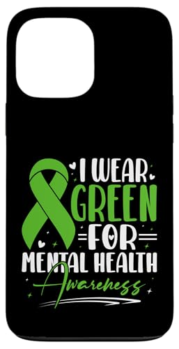 Ich trage Grün, um auf psychische Gesundheit aufmerksam zu machen Hülle für iPhone 13 Pro Max Ich trage Grün, um auf psychische Gesundheit aufmerksam zu machen Hülle für iPhone 13 Pro Max von Mental Health Awareness Ribbon & Items Gifts DMTRY