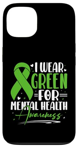 Ich trage Grün, um auf psychische Gesundheit aufmerksam zu machen Hülle für iPhone 13 Ich trage Grün, um auf psychische Gesundheit aufmerksam zu machen Hülle für iPhone 13 von Mental Health Awareness Ribbon & Items Gifts DMTRY
