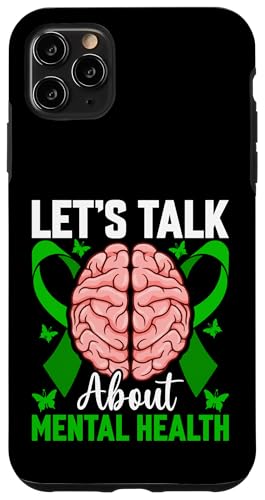 Lass uns über psychische Gesundheit sprechen Hülle für iPhone 11 Pro Max Lass uns über psychische Gesundheit sprechen Hülle für iPhone 11 Pro Max von Mental Health Awareness Ribbon & Items Gifts DMTRY
