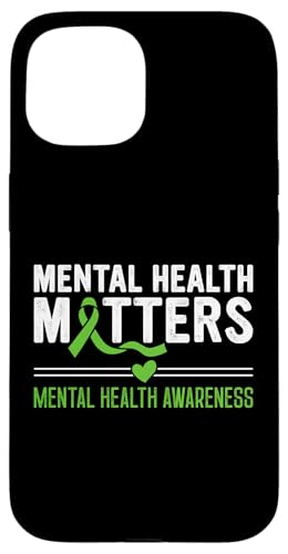 Mental Health Matters Bewusstsein für psychische Gesundheit Hülle für iPhone 15 Mental Health Matters Bewusstsein für psychische Gesundheit Hülle für iPhone 15 von Mental Health Awareness Ribbon & Items Gifts DMTRY