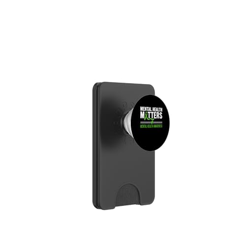 Mental Health Matters Bewusstsein für psychische Gesundheit PopSockets PopWallet für MagSafe Mental Health Matters Bewusstsein für psychische Gesundheit PopSockets PopWallet für MagSafe von Mental Health Awareness Ribbon & Items Gifts DMTRY