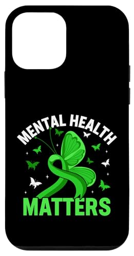 Mental Health Matters Schmetterling mit grünem Band Hülle für iPhone 12 mini Mental Health Matters Schmetterling mit grünem Band Hülle für iPhone 12 mini von Mental Health Awareness Ribbon & Items Gifts DMTRY
