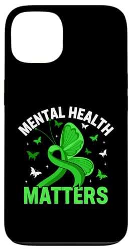 Mental Health Matters Schmetterling mit grünem Band Hülle für iPhone 13 Mental Health Matters Schmetterling mit grünem Band Hülle für iPhone 13 von Mental Health Awareness Ribbon & Items Gifts DMTRY