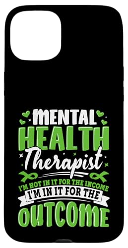 Mental Health Therapist I'm Not In It For The Income I'm In Hülle für iPhone 15 Plus Mental Health Therapist I'm Not In It For The Income I'm In Hülle für iPhone 15 Plus von Mental Health Awareness Ribbon & Items Gifts DMTRY
