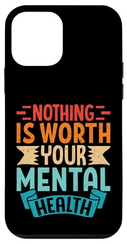 Nichts ist Ihre psychische Gesundheit wert Hülle für iPhone 12 mini von Mental Health Awareness Ribbon & Items Gifts DMTRY