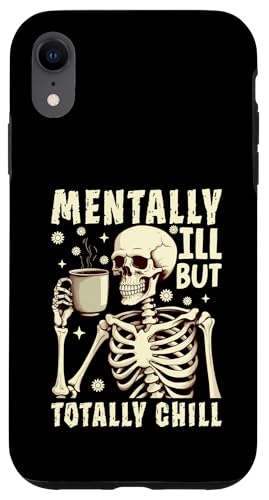 Psychisch krank, aber total entspannt Hülle für iPhone XR Psychisch krank, aber total entspannt Hülle für iPhone XR von Mental Health Awareness Ribbon & Items Gifts DMTRY
