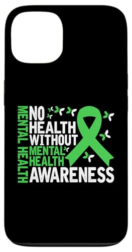 Psychische Gesundheit Keine Gesundheit ohne Bewusstsein für psychische Gesundheit Hülle für iPhone 13 von Mental Health Awareness Ribbon & Items Gifts DMTRY