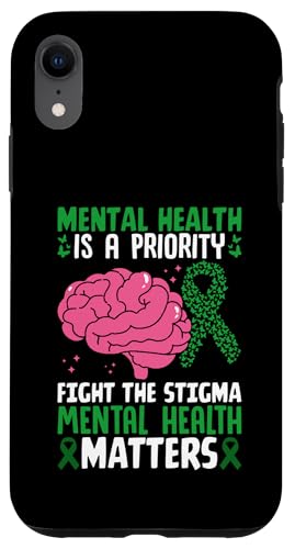 Psychische Gesundheit ist ein vorrangiger Kampf Das Stigma Psychische Gesundheit Hülle für iPhone XR Psychische Gesundheit ist ein vorrangiger Kampf Das Stigma Psychische Gesundheit Hülle für iPhone XR von Mental Health Awareness Ribbon & Items Gifts DMTRY