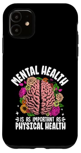 Psychische Gesundheit ist genauso wichtig wie körperliche Gesundheit Hülle für iPhone 11 Psychische Gesundheit ist genauso wichtig wie körperliche Gesundheit Hülle für iPhone 11 von Mental Health Awareness Ribbon & Items Gifts DMTRY