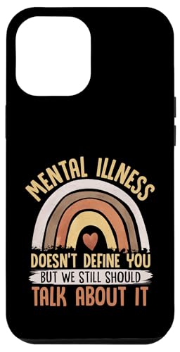 Psychische Krankheit definiert Sie nicht, aber wir sollten immer noch sprechen Hülle für iPhone 12 Pro Max von Mental Health Awareness Ribbon & Items Gifts DMTRY