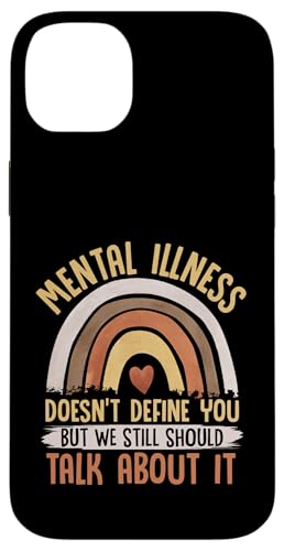 Psychische Krankheit definiert Sie nicht, aber wir sollten immer noch sprechen Hülle für iPhone 14 Plus von Mental Health Awareness Ribbon & Items Gifts DMTRY