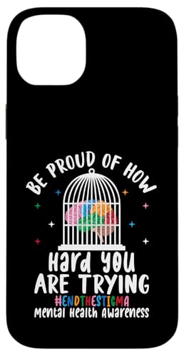 Seien Sie stolz darauf, wie hart Sie es versuchen Hülle für iPhone 14 Plus Seien Sie stolz darauf, wie hart Sie es versuchen Hülle für iPhone 14 Plus von Mental Health Awareness Ribbon & Items Gifts DMTRY