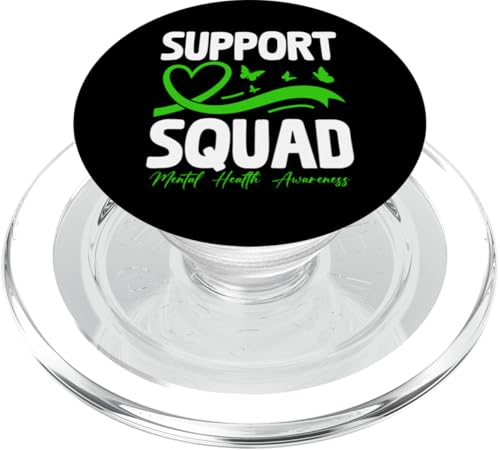 Support Squad Bewusstsein für psychische Gesundheit PopSockets PopGrip für MagSafe Support Squad Bewusstsein für psychische Gesundheit PopSockets PopGrip für MagSafe von Mental Health Awareness Ribbon & Items Gifts DMTRY