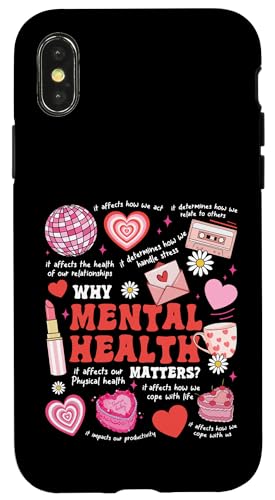 Warum psychische Gesundheit wichtig ist Hülle für iPhone X/XS Warum psychische Gesundheit wichtig ist Hülle für iPhone X/XS von Mental Health Awareness Ribbon & Items Gifts DMTRY