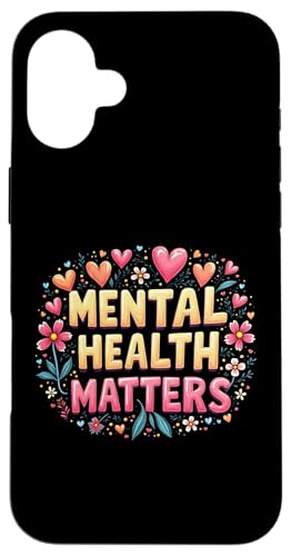 Mental Health Matters Outfit Herren Damen Mentale Gesundheit Hülle für iPhone 16 Plus Mental Health Matters Outfit Herren Damen Mentale Gesundheit Hülle für iPhone 16 Plus von Mental Health Awareness für Psychische Gesundheit