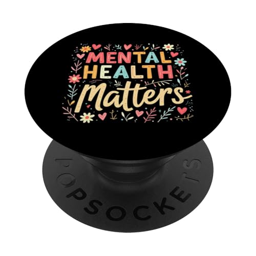 Mental Health Matters Outfit Herren Damen Mentale Gesundheit PopSockets Klebender PopGrip Mental Health Matters Outfit Herren Damen Mentale Gesundheit PopSockets Klebender PopGrip von Mental Health Awareness für Psychische Gesundheit