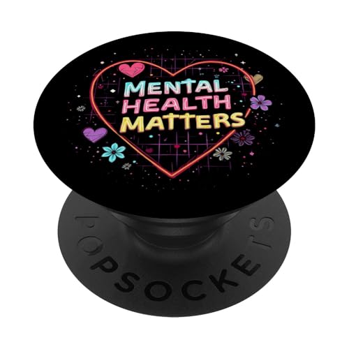Mental Health Matters Outfit Herren Damen Mentale Gesundheit PopSockets Klebender PopGrip Mental Health Matters Outfit Herren Damen Mentale Gesundheit PopSockets Klebender PopGrip von Mental Health Awareness für Psychische Gesundheit