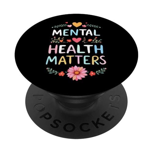 Mental Health Matters Outfit Herren Damen Mentale Gesundheit PopSockets Klebender PopGrip Mental Health Matters Outfit Herren Damen Mentale Gesundheit PopSockets Klebender PopGrip von Mental Health Awareness für Psychische Gesundheit
