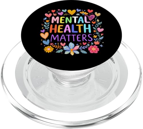 Mental Health Matters Outfit Herren Damen Mentale Gesundheit PopSockets PopGrip für MagSafe Mental Health Matters Outfit Herren Damen Mentale Gesundheit PopSockets PopGrip für MagSafe von Mental Health Awareness für Psychische Gesundheit