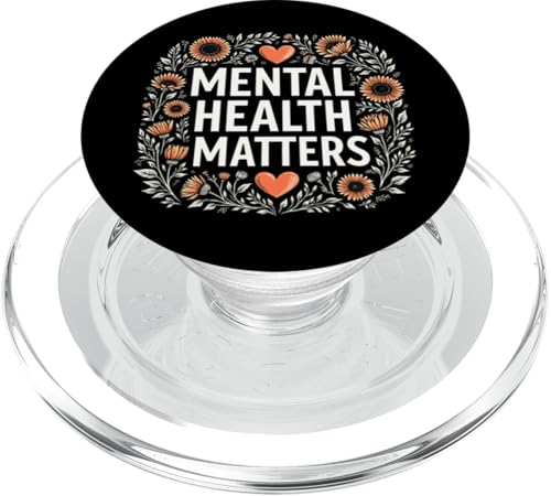 Mental Health Matters Outfit Herren Damen Mentale Gesundheit PopSockets PopGrip für MagSafe Mental Health Matters Outfit Herren Damen Mentale Gesundheit PopSockets PopGrip für MagSafe von Mental Health Awareness für Psychische Gesundheit