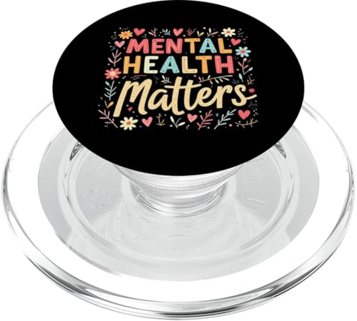 Mental Health Matters Outfit Herren Damen Mentale Gesundheit PopSockets PopGrip für MagSafe Mental Health Matters Outfit Herren Damen Mentale Gesundheit PopSockets PopGrip für MagSafe von Mental Health Awareness für Psychische Gesundheit