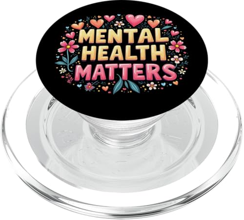 Mental Health Matters Outfit Herren Damen Mentale Gesundheit PopSockets PopGrip für MagSafe Mental Health Matters Outfit Herren Damen Mentale Gesundheit PopSockets PopGrip für MagSafe von Mental Health Awareness für Psychische Gesundheit