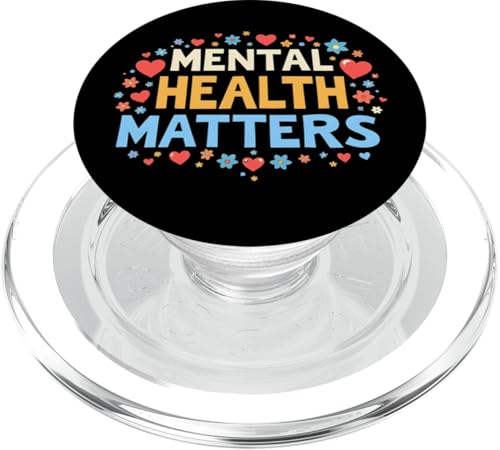 Mental Health Matters Outfit Herren Damen Mentale Gesundheit PopSockets PopGrip für MagSafe Mental Health Matters Outfit Herren Damen Mentale Gesundheit PopSockets PopGrip für MagSafe von Mental Health Awareness für Psychische Gesundheit