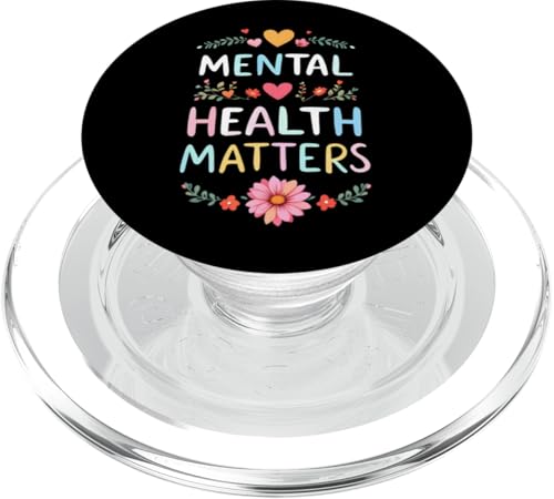 Mental Health Matters Outfit Herren Damen Mentale Gesundheit PopSockets PopGrip für MagSafe Mental Health Matters Outfit Herren Damen Mentale Gesundheit PopSockets PopGrip für MagSafe von Mental Health Awareness für Psychische Gesundheit
