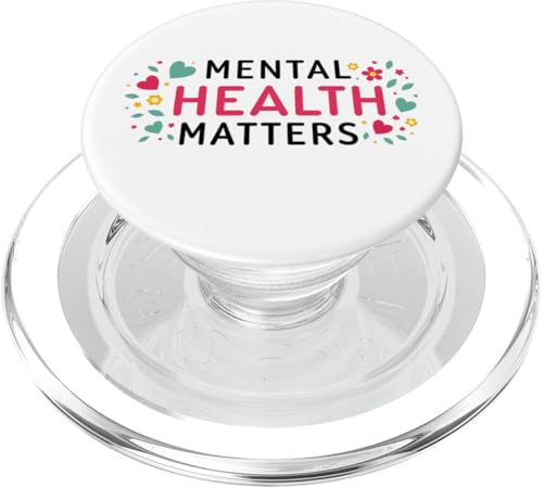 Mental Health Matters Outfit Herren Damen Mentale Gesundheit PopSockets PopGrip für MagSafe Mental Health Matters Outfit Herren Damen Mentale Gesundheit PopSockets PopGrip für MagSafe von Mental Health Awareness für Psychische Gesundheit