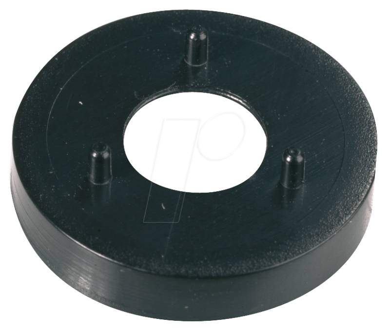 MD 20 SW - Mutterabdeckung für Knopf 20, schwarz von Mentor