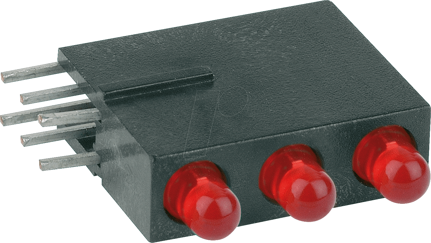 MEN 1881.2220 - Ampel-LED-Baustein, Ø 3mm, rot/rot/rot von Mentor