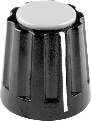 Mentor 331.61 331.61 Drehknopf mit Knopfmarkierung Schwarz (Ø x H) 14.5mm x 14mm 1St. von Mentor