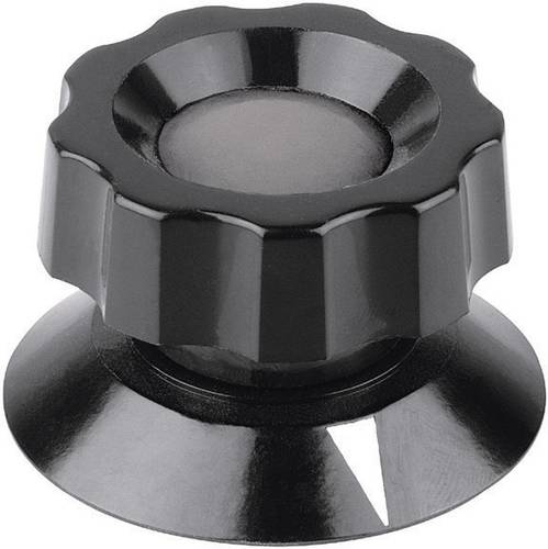 Mentor 477.61 477.61 Drehknopf mit Zeiger Schwarz (Ø x H) 21mm x 19mm 1St. von Mentor