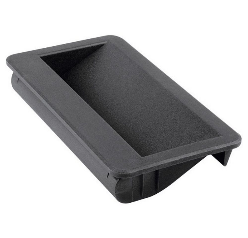 Mentor Gehäusedeckel Mentor 3239.2003 Schalengriff Schwarz (L x B x H) 186 x 22 x 78.5 mm von Mentor