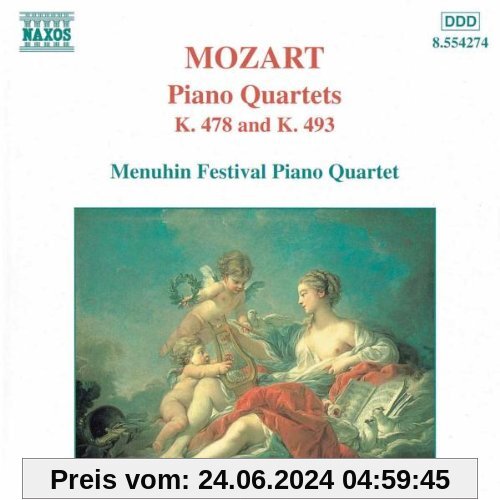 Mozart Klavierquartette KV 478 und 493 von Menuhin Festival Piano Quartet